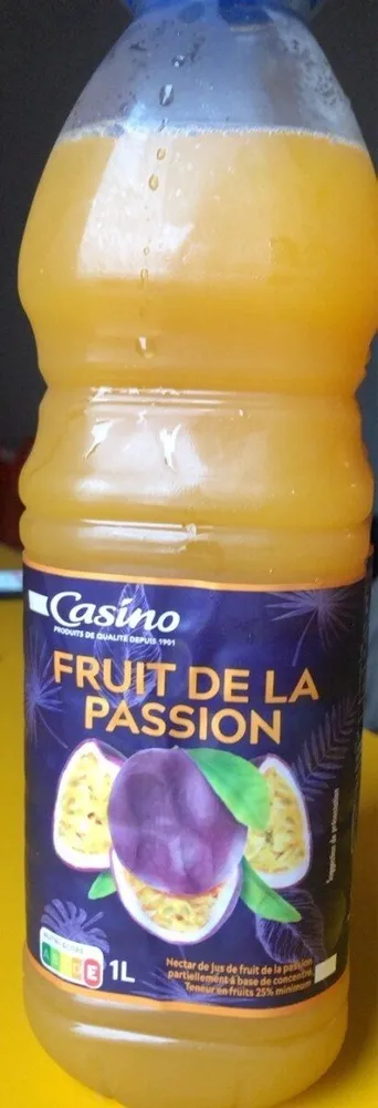 Nectar de fruit de la passion