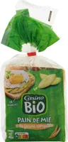 PAIN DE MIE BIO A LA FARINE COMPLETE