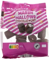 Marshs mallows chocolat au lait