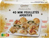40 mini feuilletés apéritifs