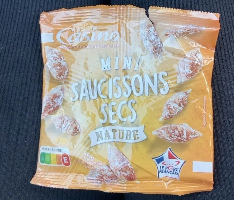 Mini saucissons sec nature