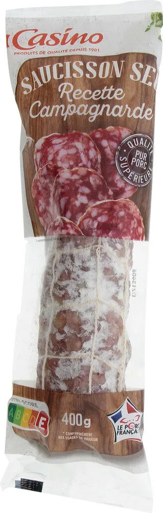Saucisson  sec recette campagnarde