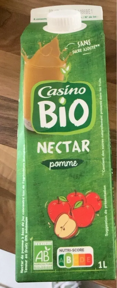Nectar bio pomme