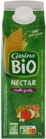 Nectar multifruits à base de jus et de purées de fruits