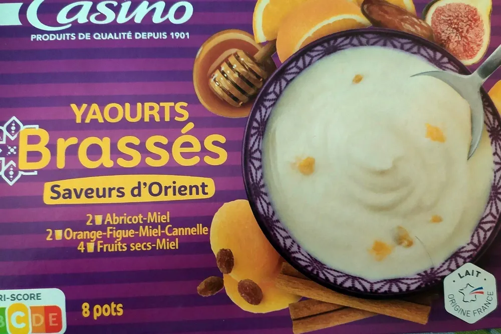 Yaourts brassés Saveurs d'Orient