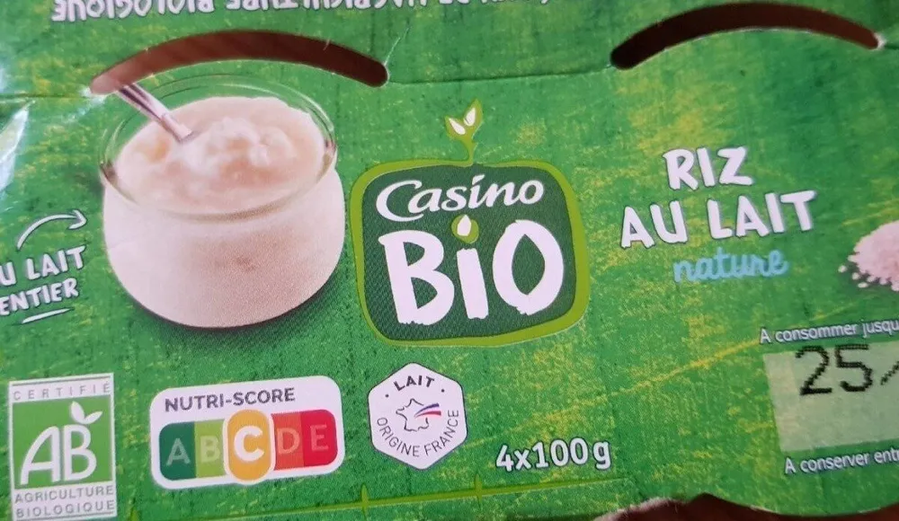 Riz au Lait Nature