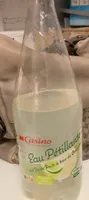 Eau pétillante Aux jus de fruits à base de concentrés Saveur citron citron vert