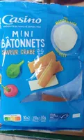 Mini Bâtonnets saveur crabe