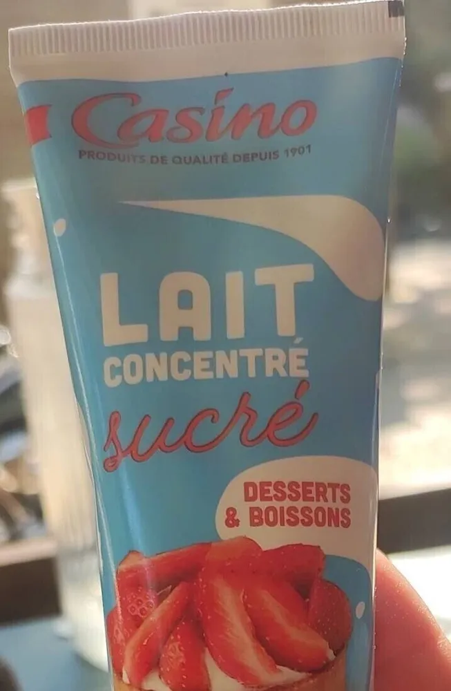 Lait concentré sucré
