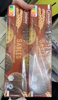 Sablés céréales et chocolat au lait