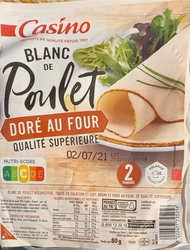 Blanc de poulet