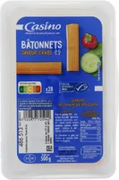 Bâtonnets de surimi saveur crabe