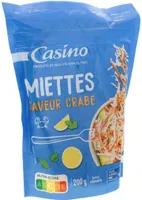 Miettes saveur crabe