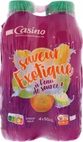 Saveur exotique à l'eau de source
