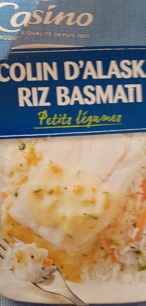 Colin d'Alaska riz basmati
