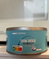 Thon entier au naturel pêché à la canne