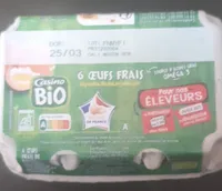 6 OEUFS FRAIS SOURCE D'OMEGA 3