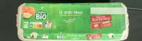 12 oeufs frais source d'omega 3