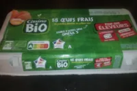 18 oeufs frais source d'omega 3