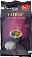 Café moulu pur Arabica corsé x36 dosettes