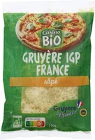 Gruyère IGP France BIO râpé