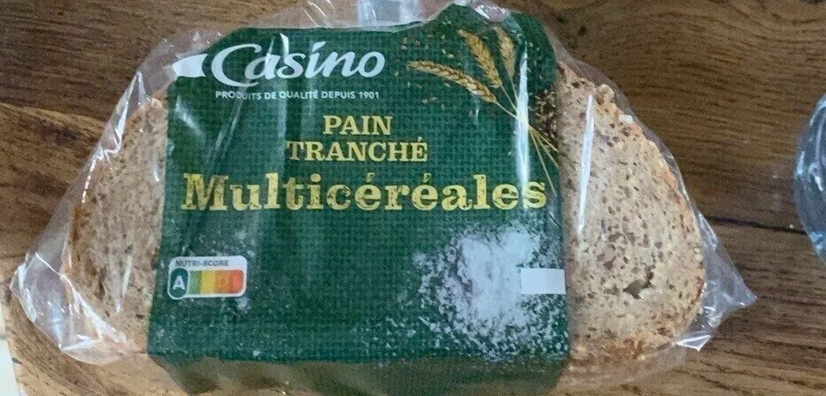Pain tranché multi céréales