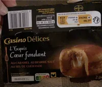 Exquis cœur fondant caramel beurre salé
