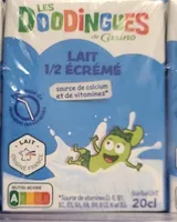 Lait demi écrémé Doodingues by Casino