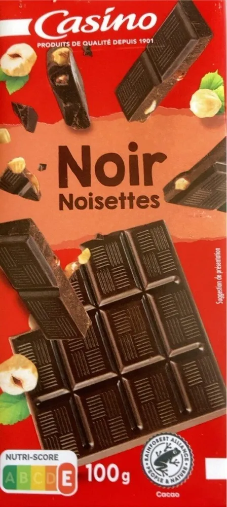 Chocolat aux noisettes