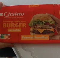 Fromage fondu pour burger au cheddar