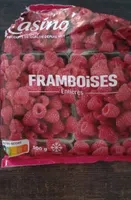 Framboises entières