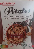 Pétales aux copeaux de chocolat noir