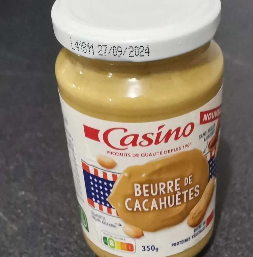 beurre de cacahouètes