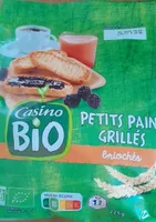 Petits pains grillés briochés
