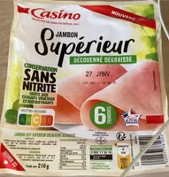 Jambon superieur sans nitrite