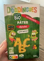 Pâtes alphabet Les doodingues