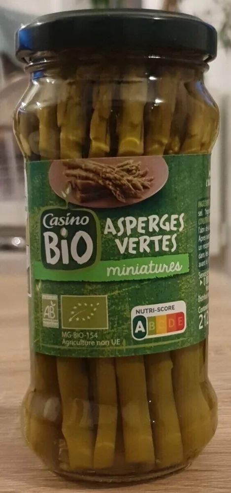 Asperges Vertes Miniatures