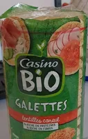Galettes lentilles corail