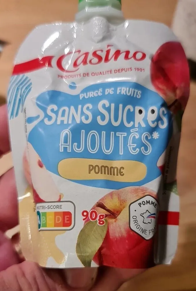 Purée de fruits pomme