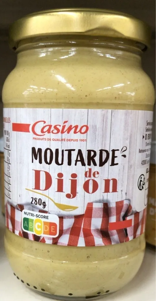 Moutarde de dijon forte