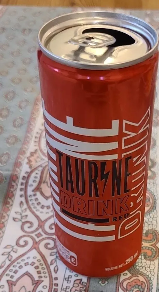 Taurine drink red