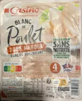 Blanc de poulet doré au four qualité supérieur