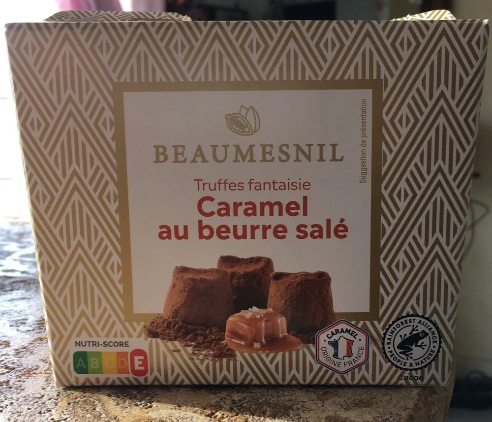 Truffes fantaisie caramel beurre salé