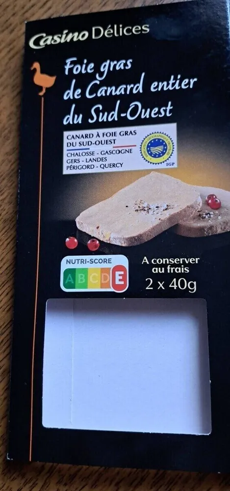 Foie gras de canardca