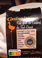Foies gras de canard du Sud ouest