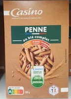 Penne au blé complet