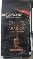 Pur arabica café grain
