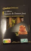 Emincés de Saumon Fumé à l'Aneth et aux Zestes de Citron