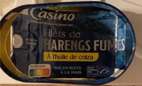 Filets de harengs fumés