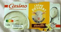 Crème dessert brebis vanille